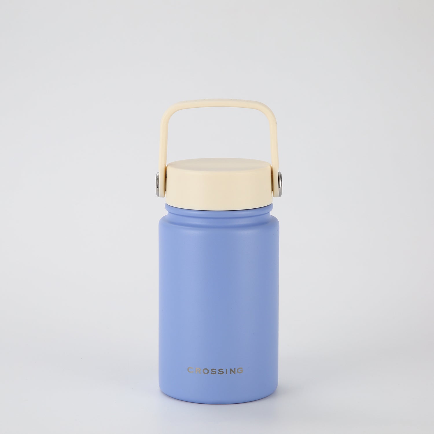 Crossing Urban Ceramic S/S Insulated Flat Cap Bottle With Handle 400ml (SA)