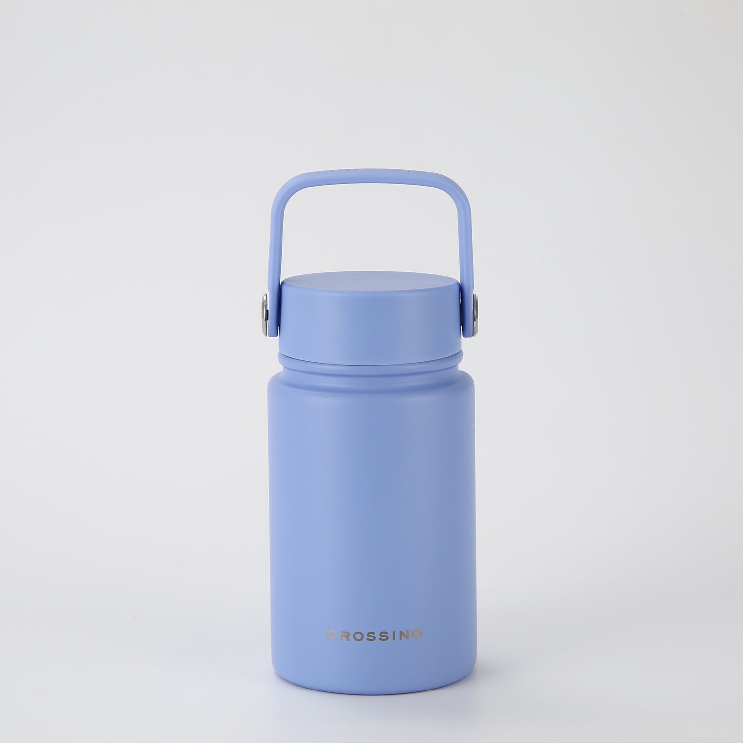 Crossing Urban Ceramic S/S Insulated Flat Cap Bottle With Handle 400ml (SA)