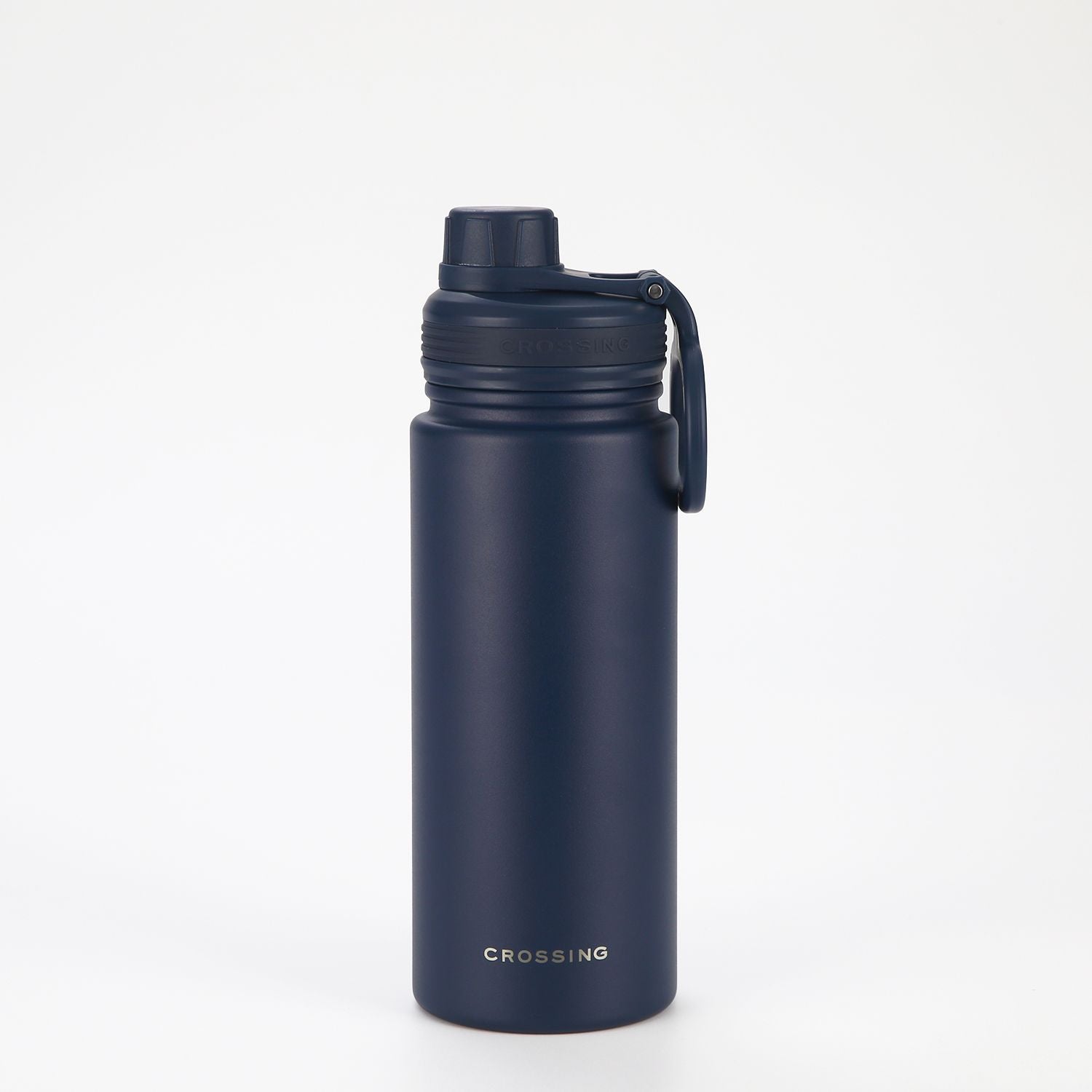 Crossing Urban Ceramic S/S Insulated Screw Cap Sports Bottle With Handle 600ml