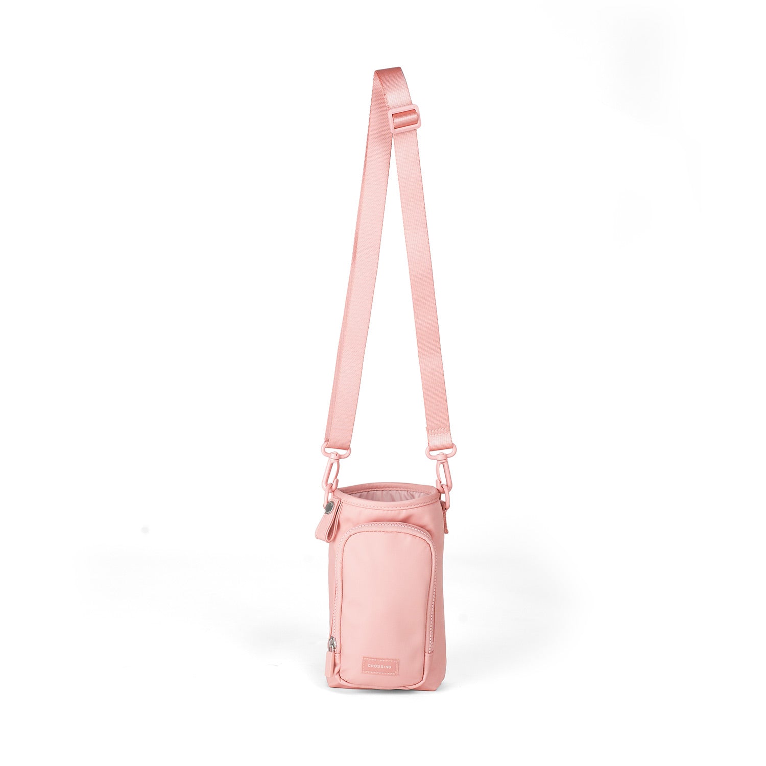 Crossing Water Bottle Crossbody Bag With Front Pocket 2L
