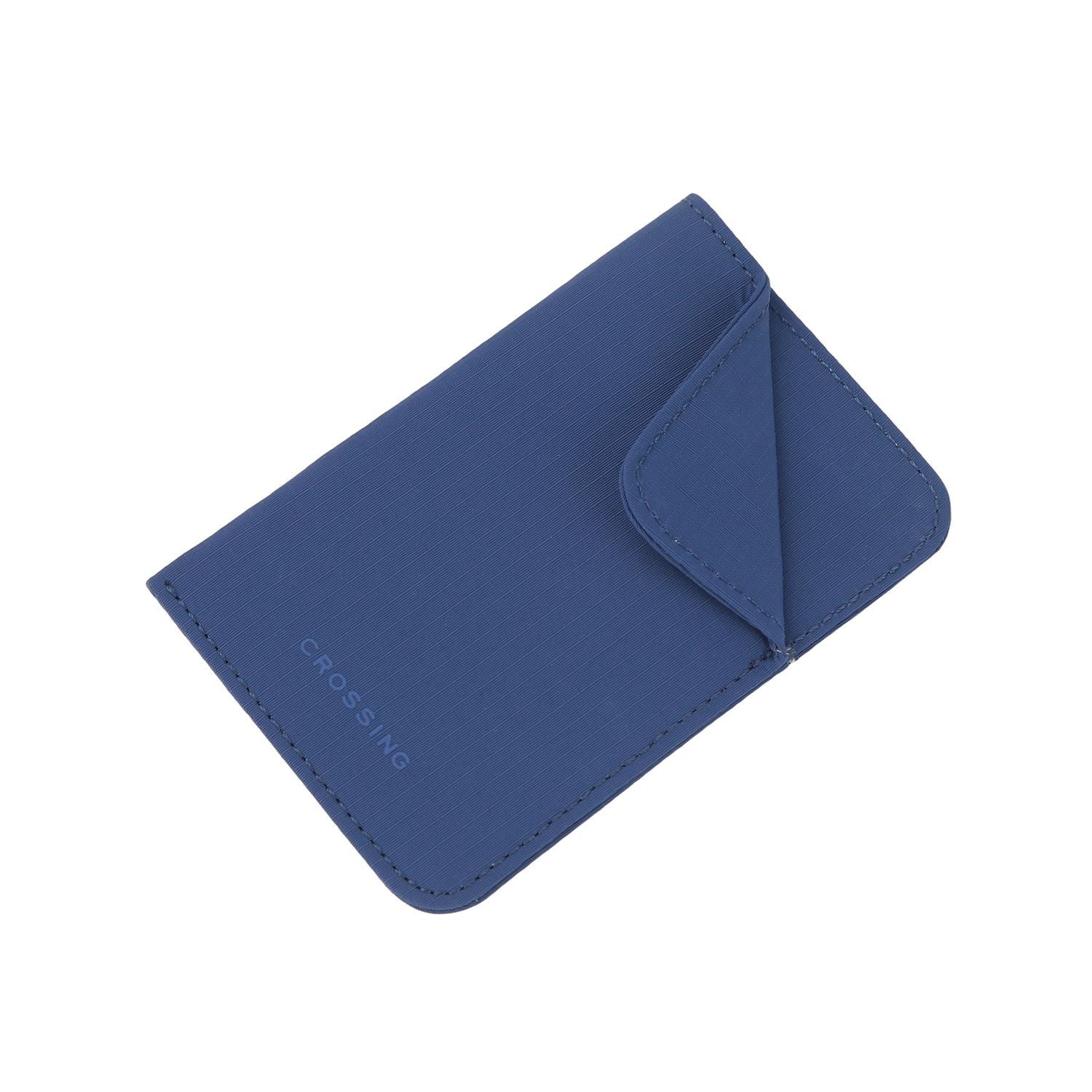 Crossing Waterproof Checked Nylon Card Sleeve RFID