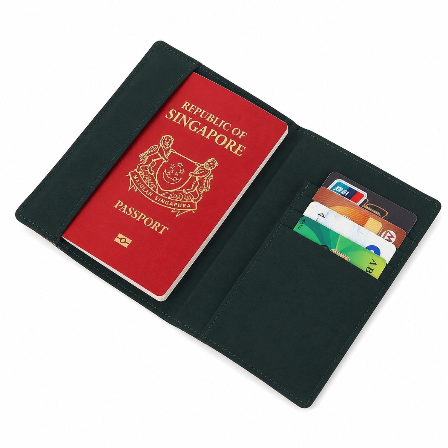 Crossing Waterproof Checked Nylon Passport Cover RFID