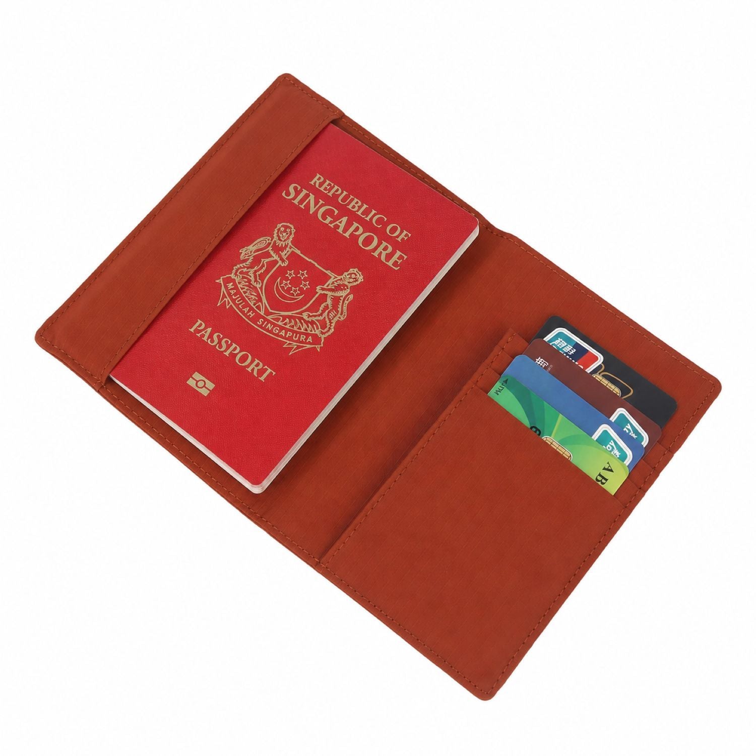 Crossing Waterproof Checked Nylon Passport Cover RFID