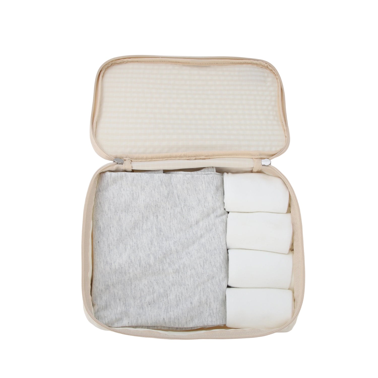 Crossing Waterproof Rayon Checked Packing Cube Set (2-Piece Set)