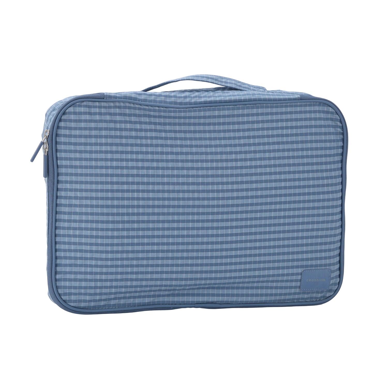 Crossing Waterproof Rayon Checked Packing Cube Set (2-Piece Set)