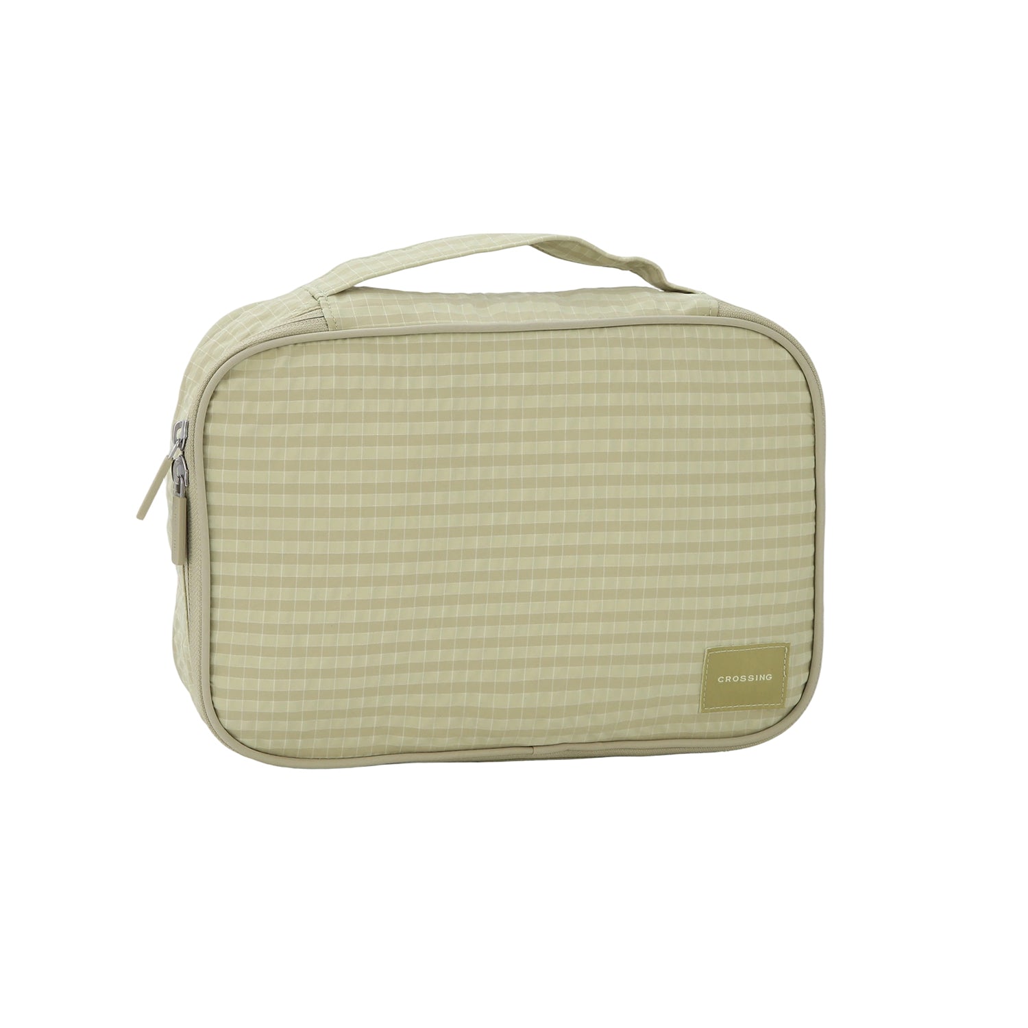 Crossing Waterproof Rayon Checked Packing Cube Set (2-Piece Set)