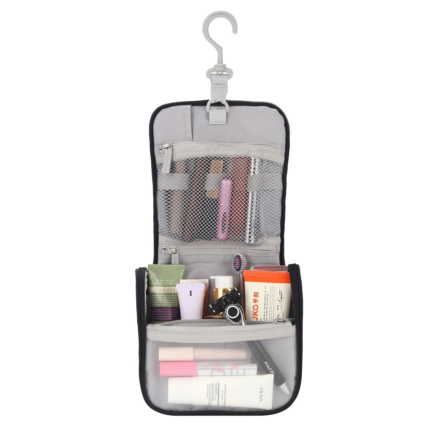 Crossing Waterproof Ripstop Nylon Hanging Toiletry Kit