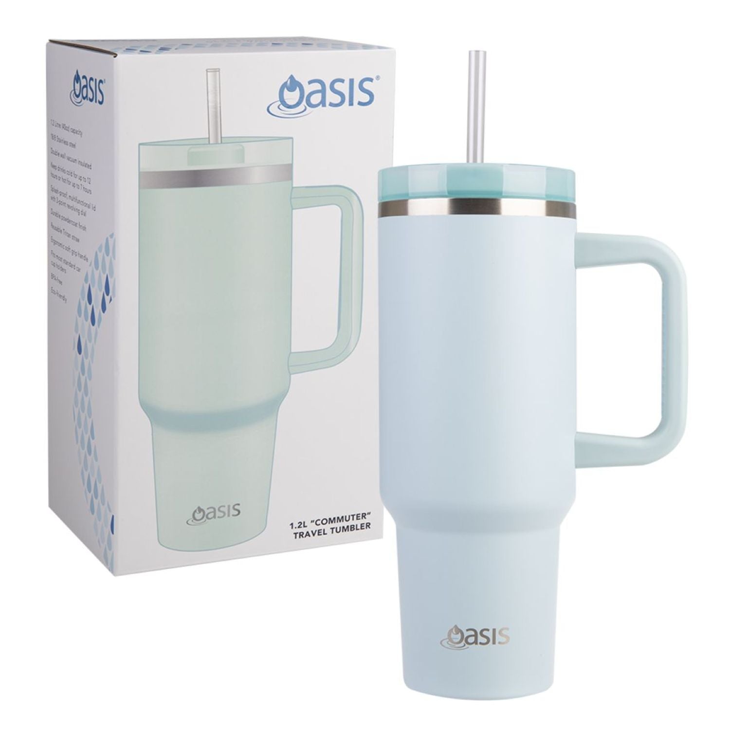 Oasis Stainless Steel Insulated Commuter Travel Tumbler 1.2L (SA)