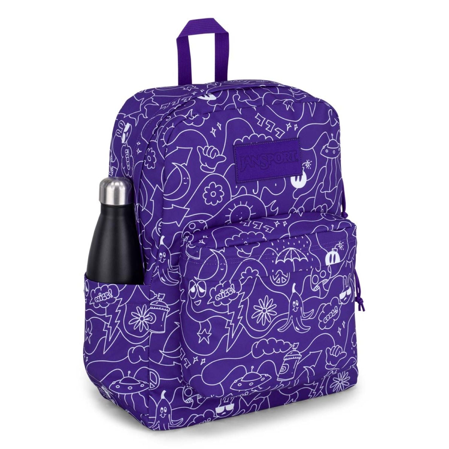 Jansport Superbreak Plus Backpack (Printed 1)