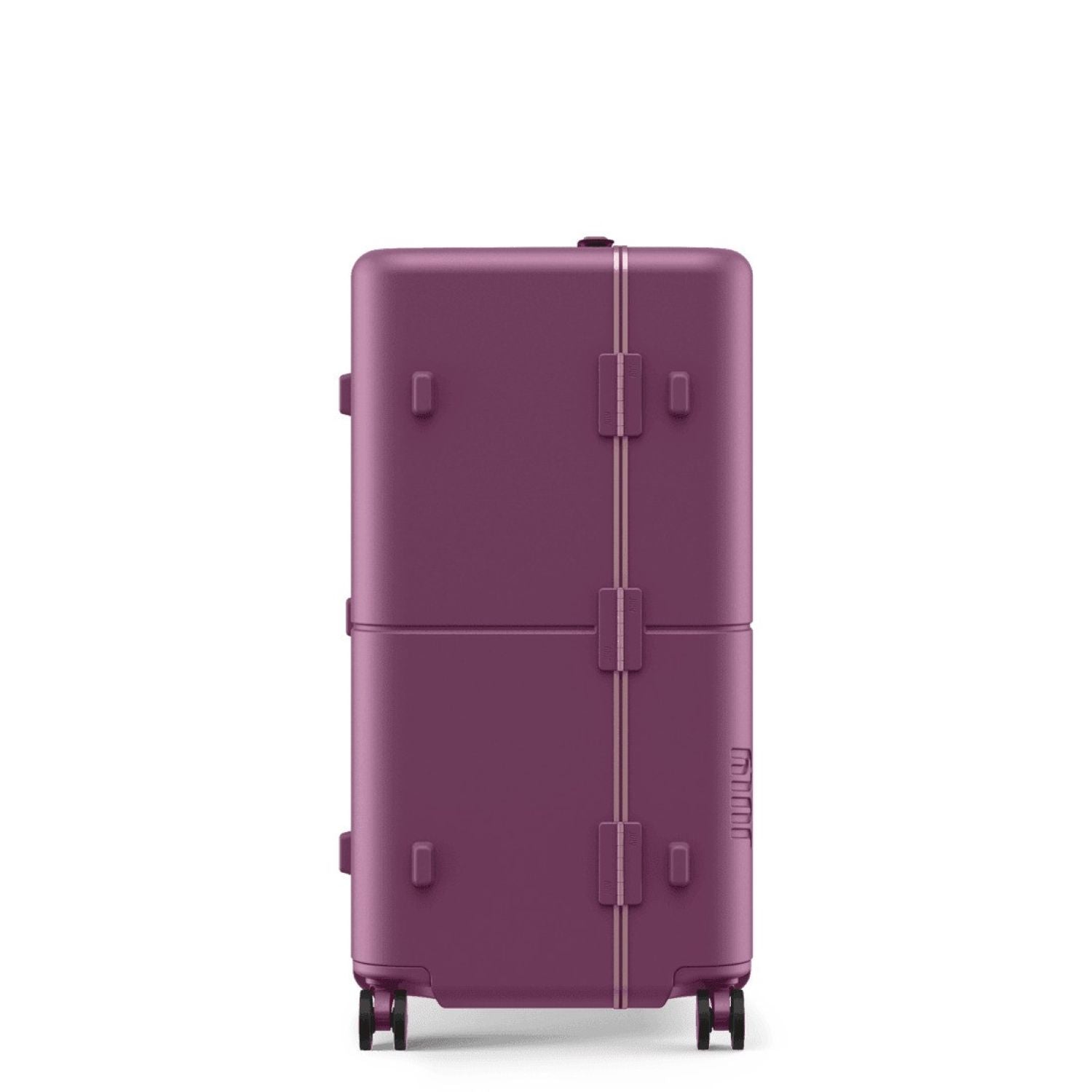 July Checked Trunk Polycarbonate Frame 28" Luggage (SA)