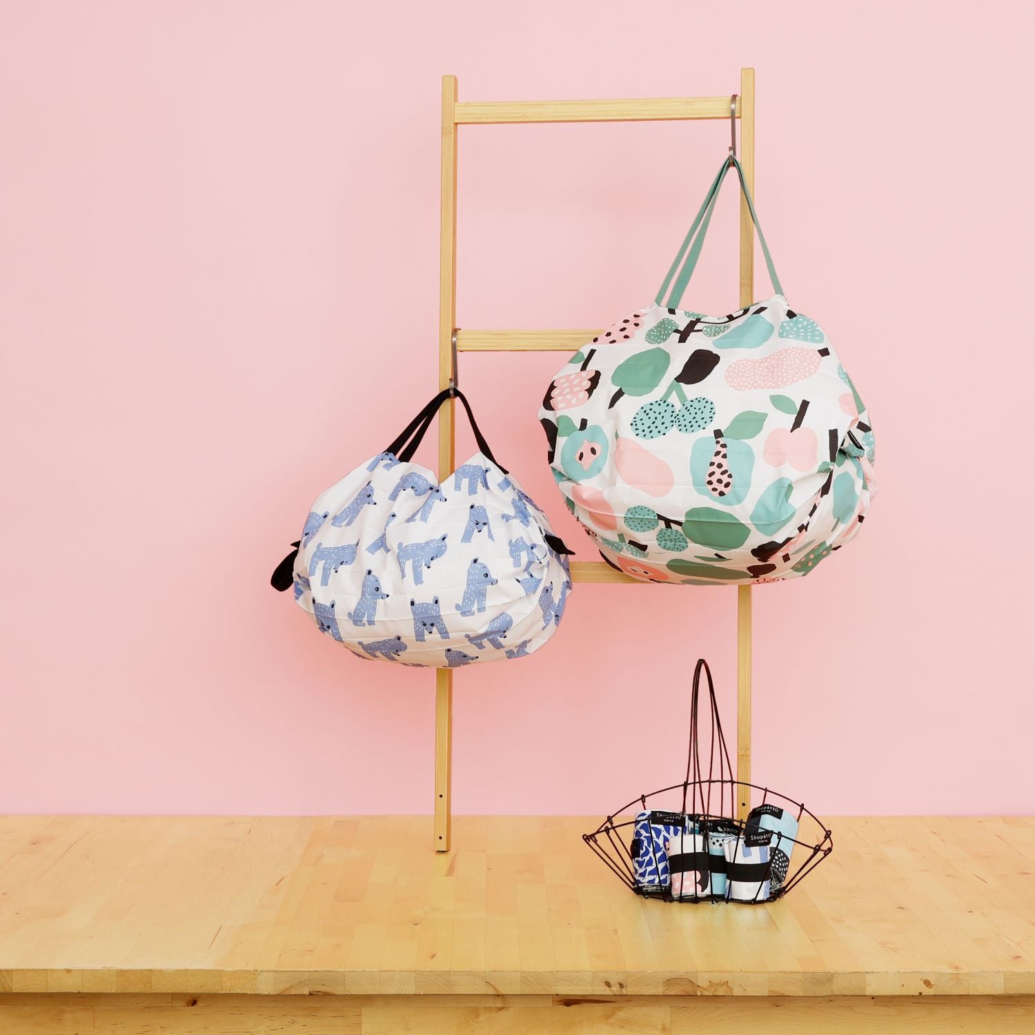 Shupatto X Kauniste Foldable Tote Small | Bags, Bags for Women, Foldable Bags, Handbags, Shoulder Bags, Tote Bags, Travel Accessories | Shupatto-19