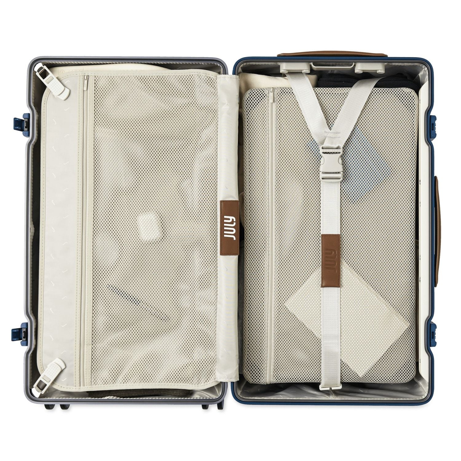 July Checked Trunk Polycarbonate Frame 28" Luggage (SA)