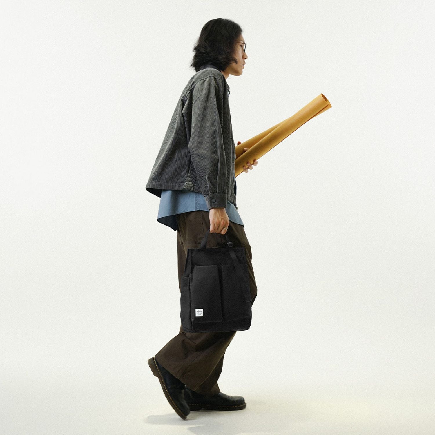 Hellolulu Luke 3 Way Vertical Tote Recycled