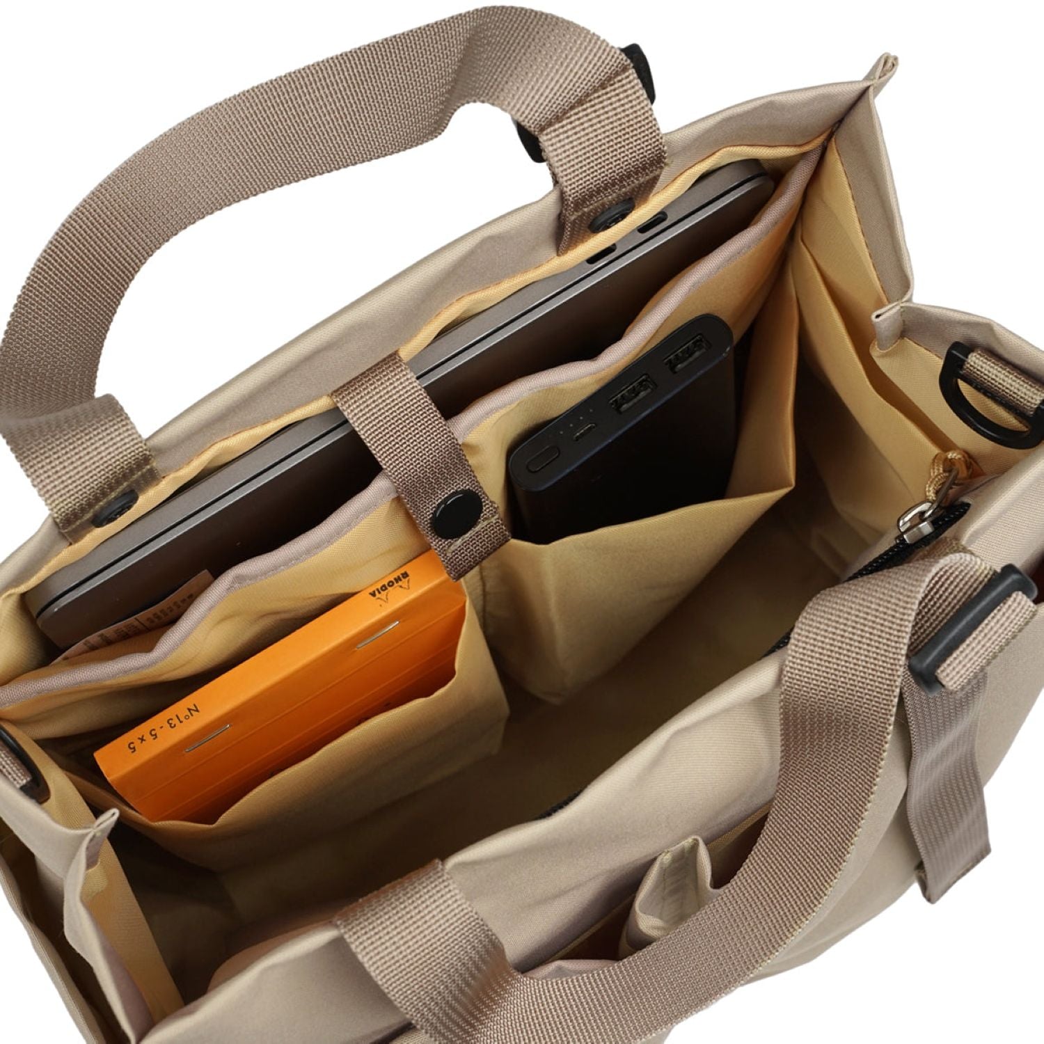 Hellolulu Luke 3 Way Vertical Tote Recycled