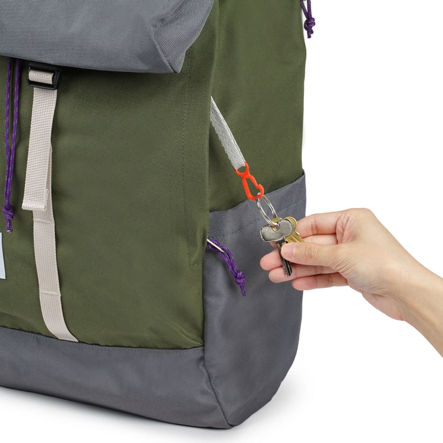 Hellolulu Saro Utility Flap Backpack M