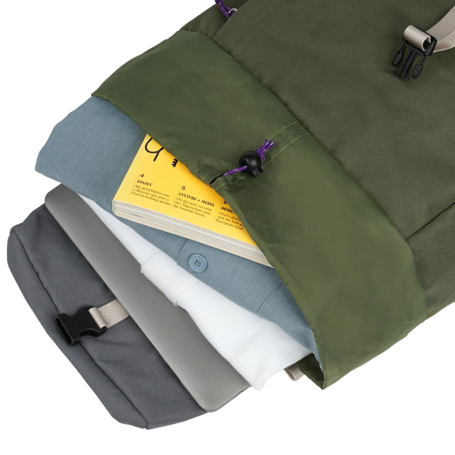 Hellolulu Saro Utility Flap Backpack M