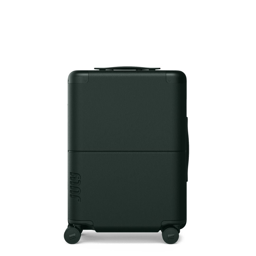 July Carry On Classic Polycarbonate 21" Luggage With Casesafe Tracking & Power Bank & Usb/Usb-C Cable