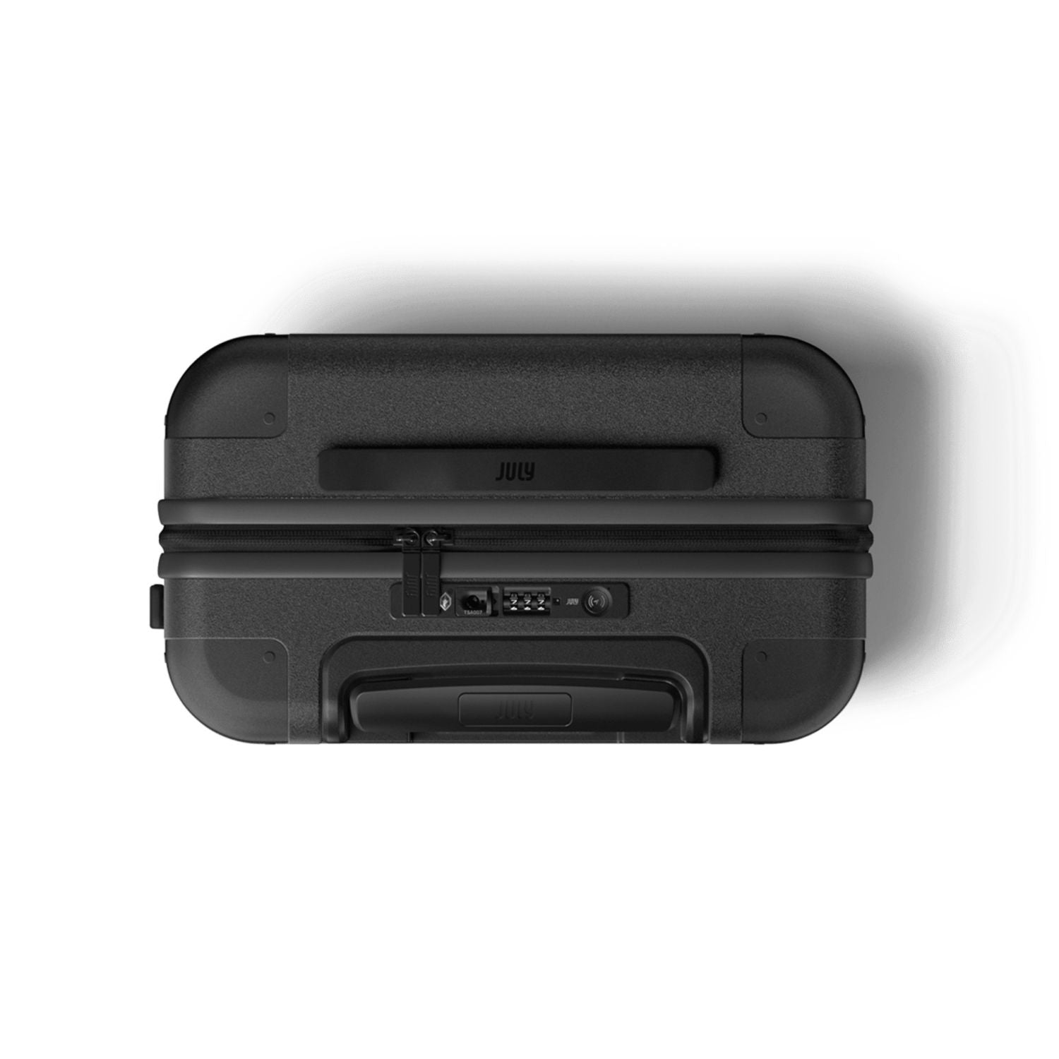 July Carry On Original Polycarbonate 21" Luggage With Casesafe Tracking & Power Bank & Usb/Usb-C Cable