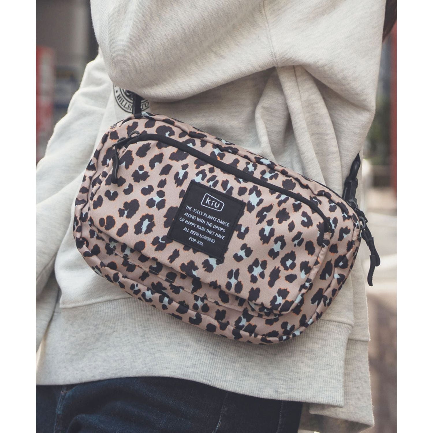 KiU 300D Front Pocket Mini Shoulder Bag