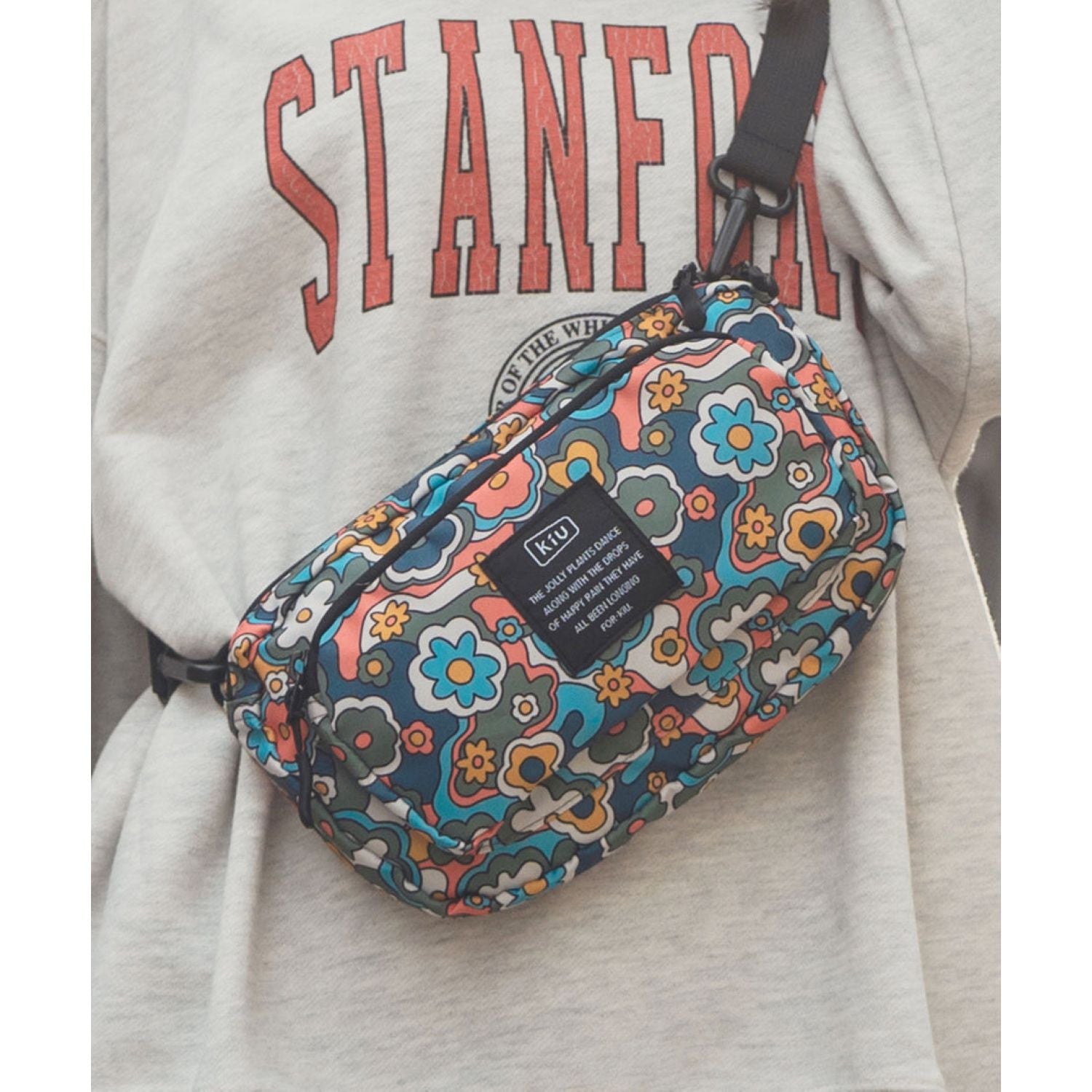 KiU 300D Front Pocket Mini Shoulder Bag