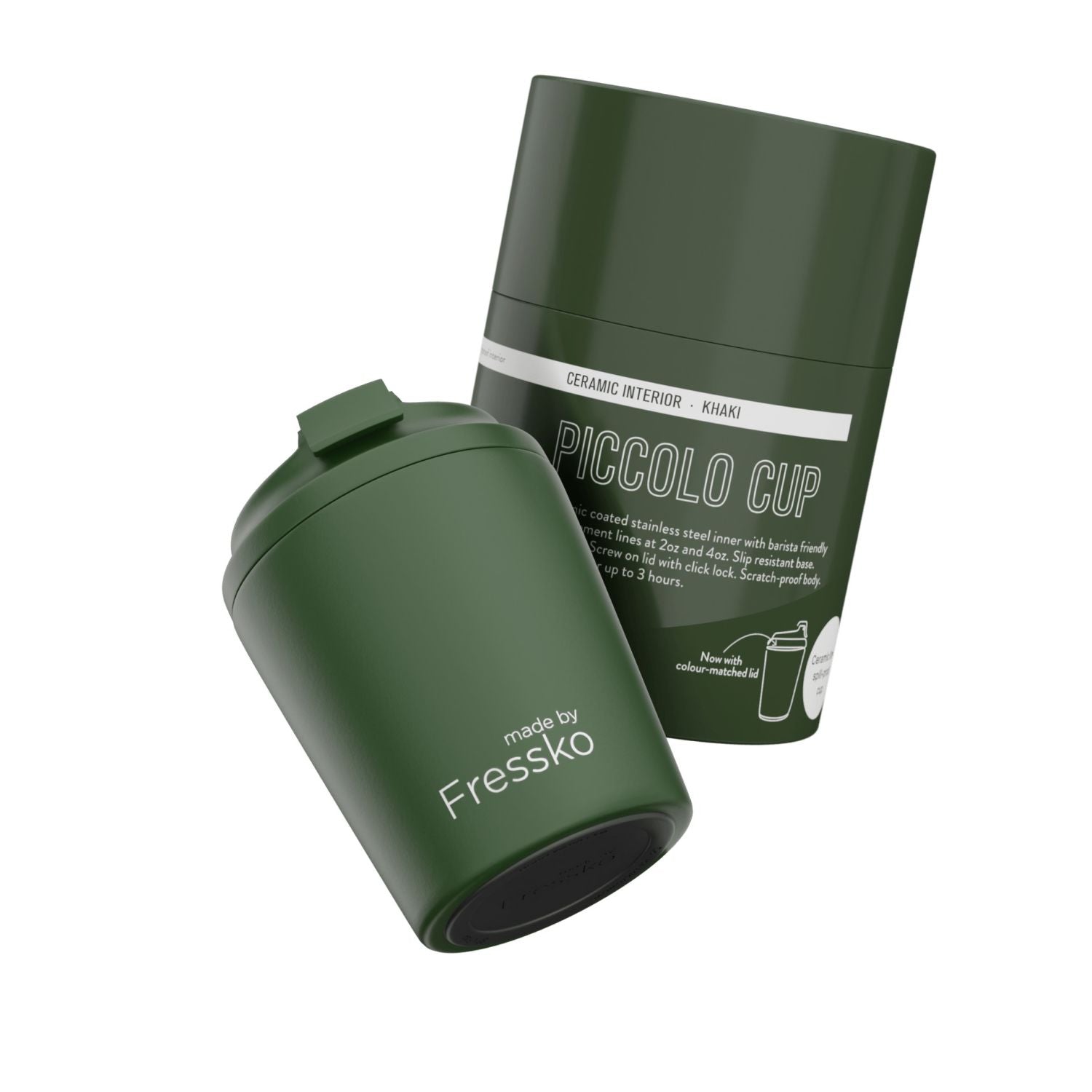 Made By Fressko Ceramic Piccolo 4oz Insulated Cup