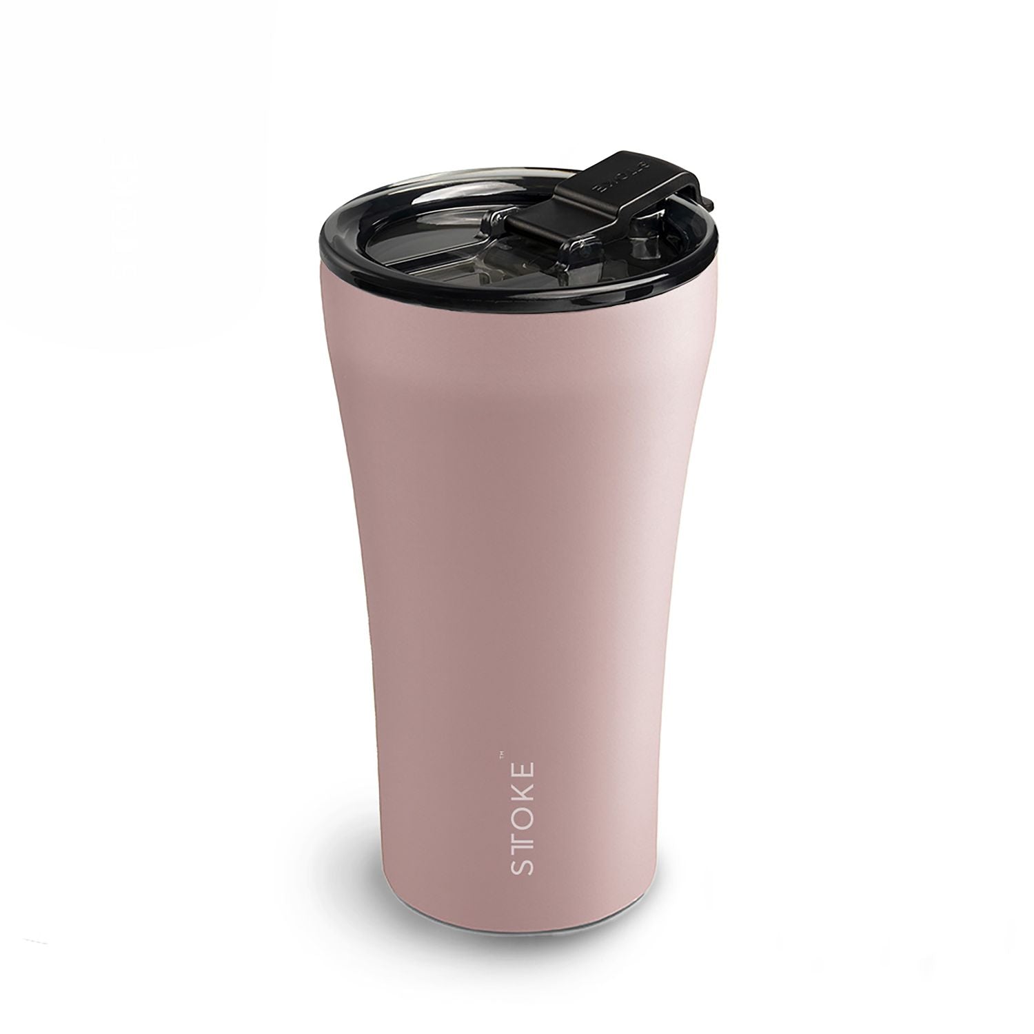 STTOKE Earth Leakproof Ceramic Insulated Cup Powder Coating 12OZ