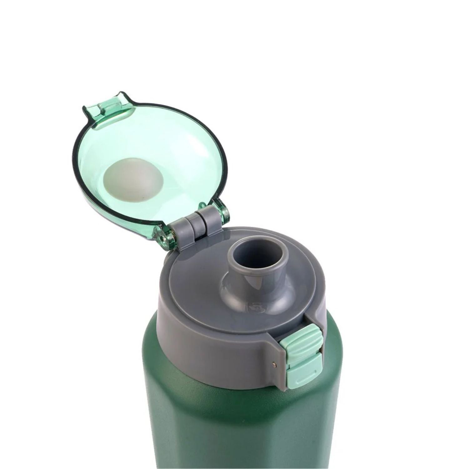 Tyeso Obelisk Lockable One Press Straw Sprout Flip Lid S/S Vacuum Insulated Bottle With Handle 600ml