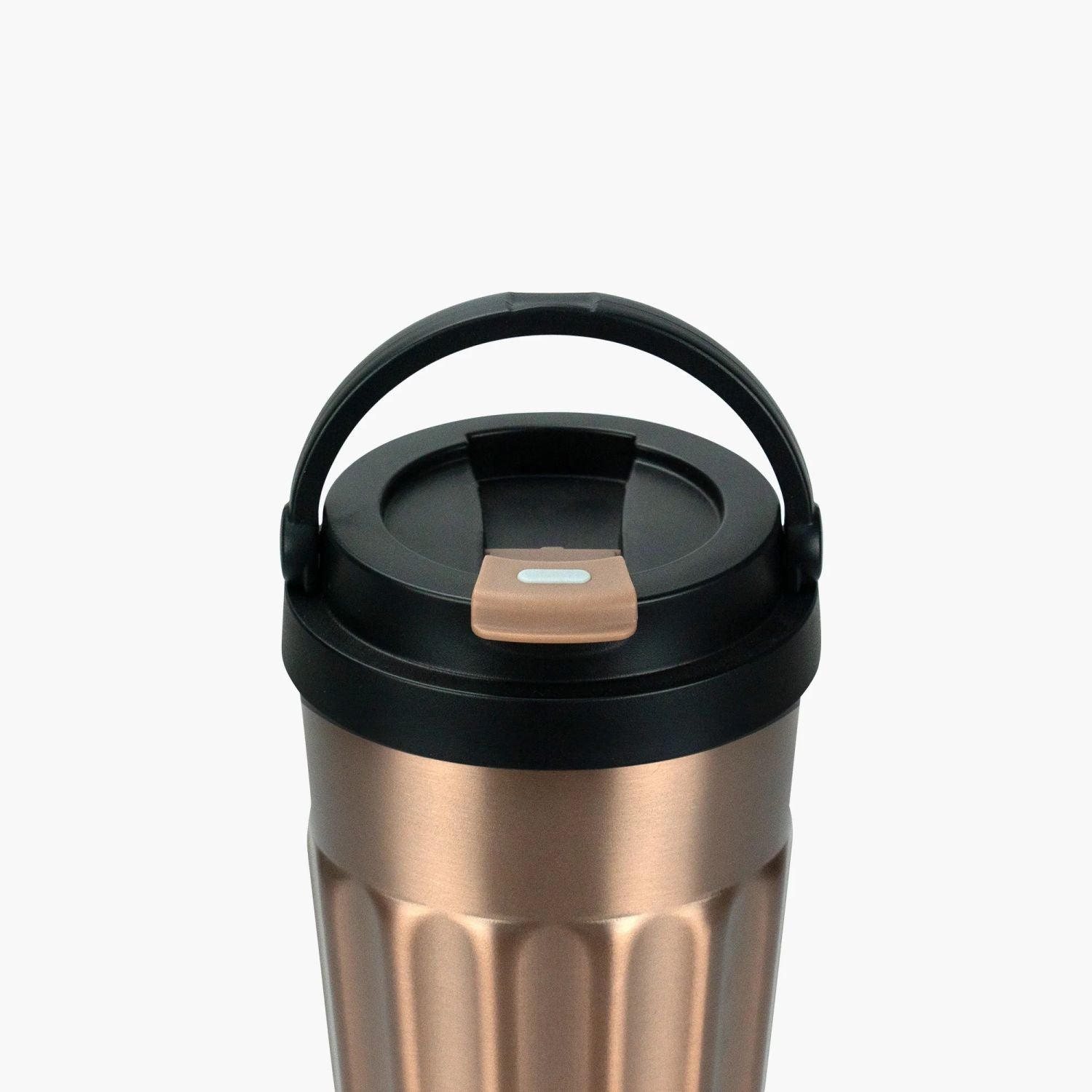 Tyeso Onyx Sipper S/S Vacuum Coffee Tumbler W Foldable Handle 500ml