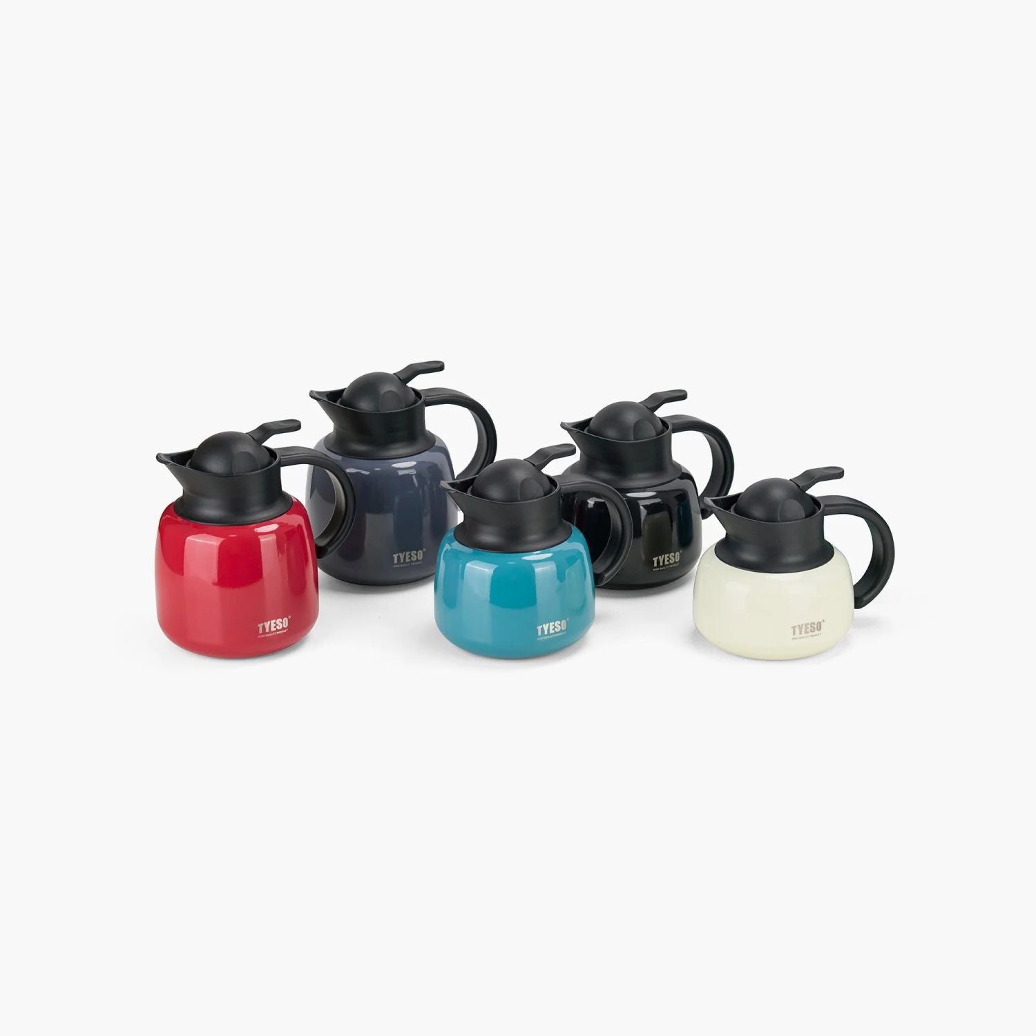 Tyeso Plump Lockable With Filter S/S Vacuum Insulated Tea Pot 750ml