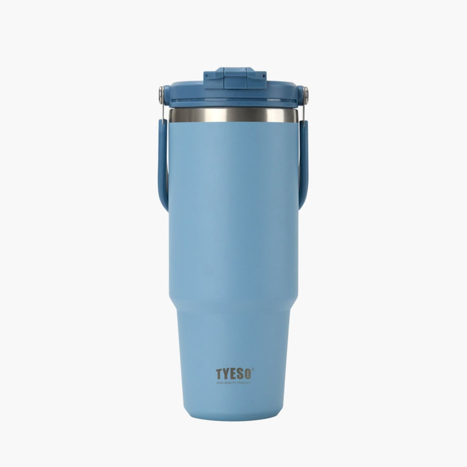 Tyeso Roam 2.0 Leakproof 2 In 1 Sip & Straw Lid S/S Vacuum Insulated Tumbler With Handle 1200ML