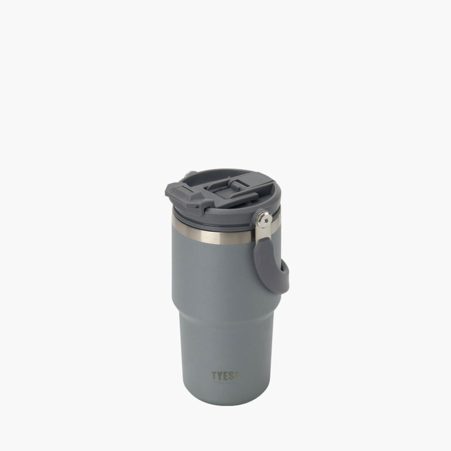 Tyeso Roam 2.0 Leakproof 2 In 1 Sip & Straw Lid S/S Vacuum Insulated Tumbler With Handle 600ML