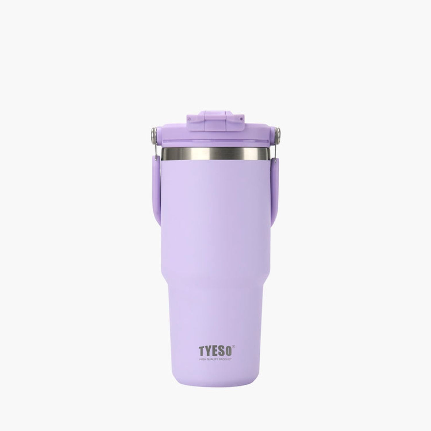 Tyeso Roam 2.0 Leakproof 2 In 1 Sip & Straw Lid S/S Vacuum Insulated Tumbler With Handle 750ML