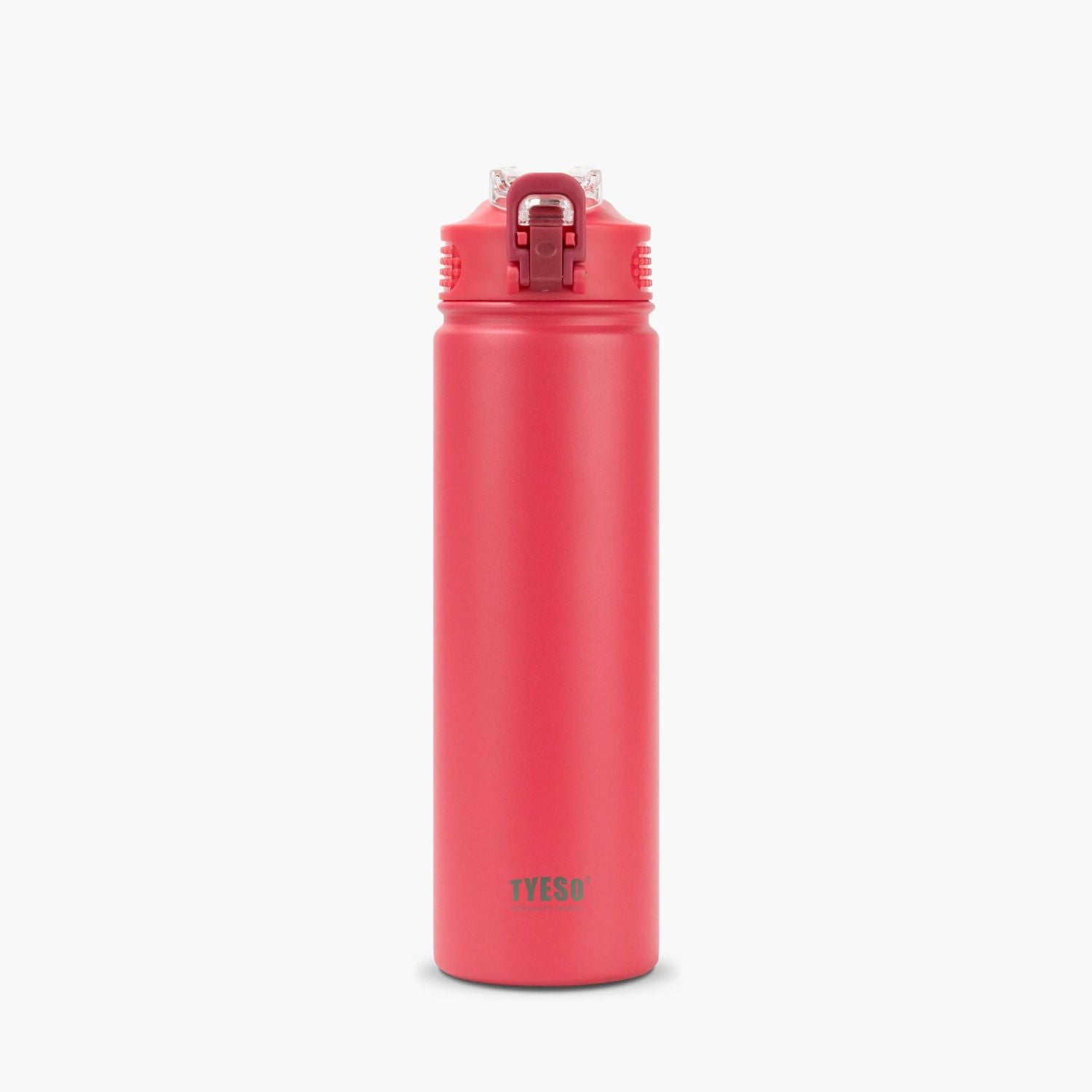 Tyeso Wander Lockable One Press Straw Flip Lid S/S Vacuum Insulated Bottle With Handle 750ml