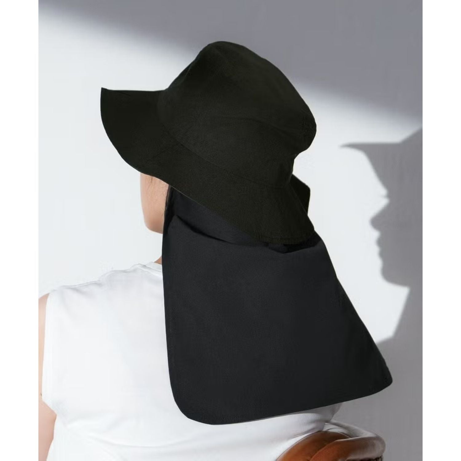 WPC Cool Touch Neck Shade Hat With UV Protection
