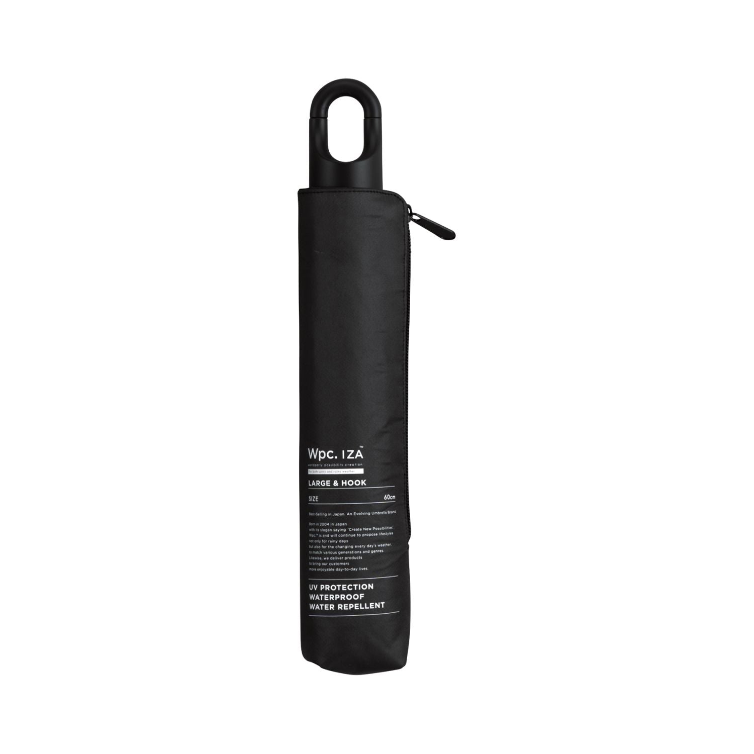 WPC IZA Large & Hook UV Protection UPF 50+ Folding Umbrella 55cm