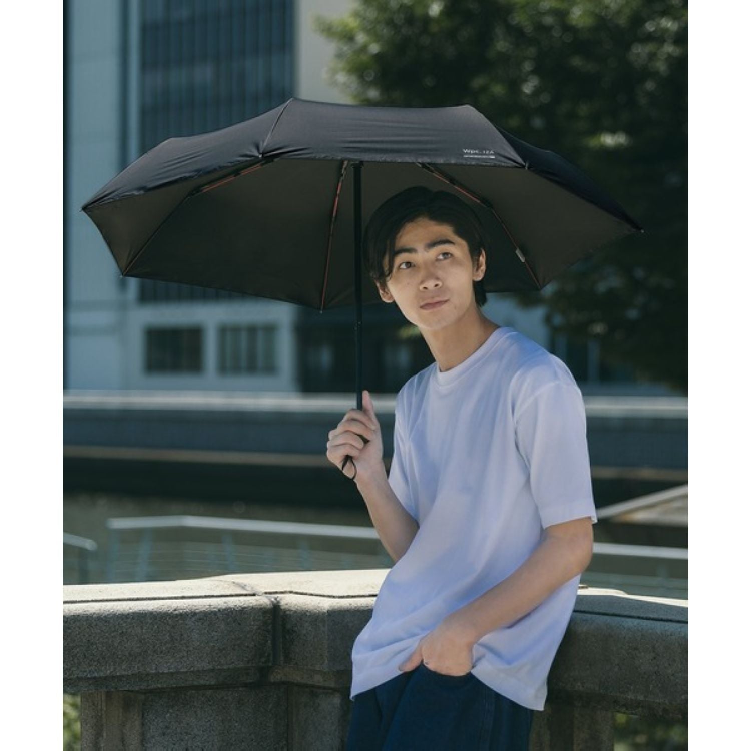 WPC IZA Wind Resistance (2025) UV Protection UPF 50+ Men's Umbrella 55cm