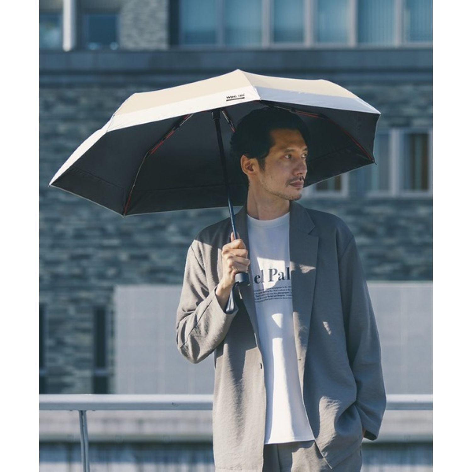 WPC IZA Wind Resistance (2025) UV Protection UPF 50+ Men's Umbrella 55cm