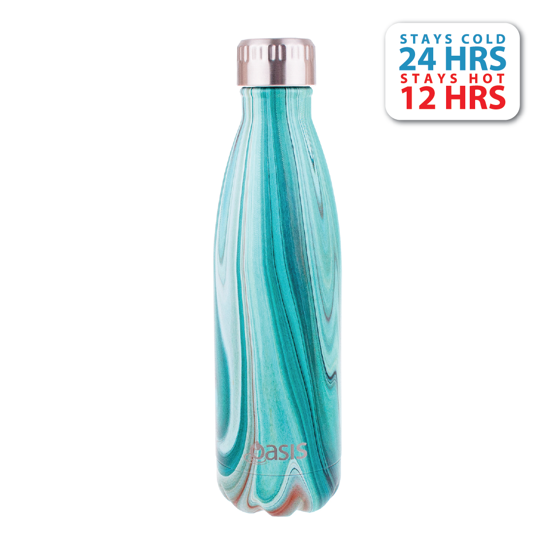 Oasis Stainless Steel Insulated Water Bottle 500ML (Printed) | Gifts & Lifestyle, Insulated Water Bottles, Travel Accessories, Water Bottles | Oasis Bottles-19