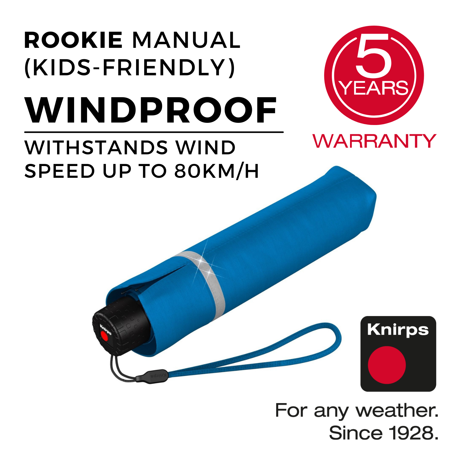 Knirps Rookie Manual Reflective Umbrella