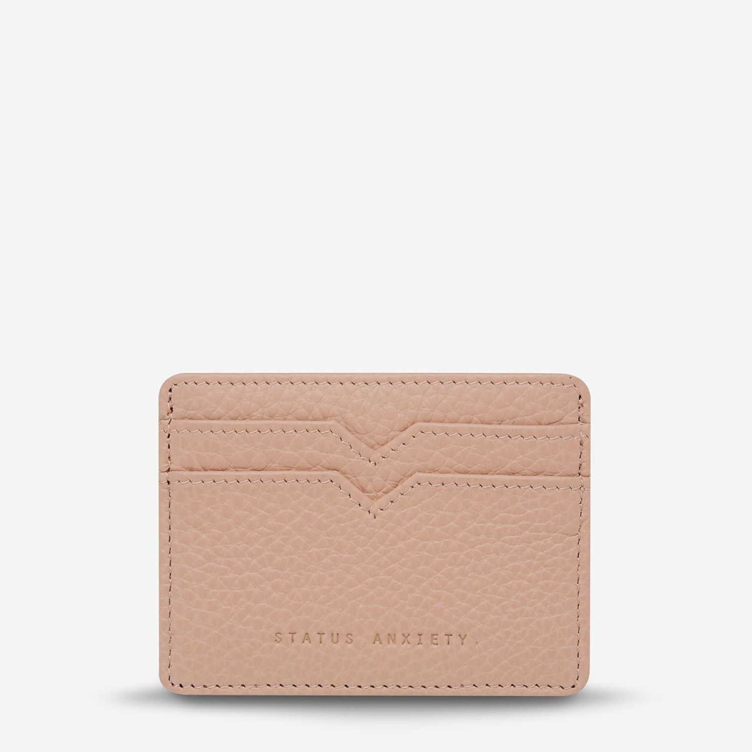 Status Anxiety Together For Now Leather Card Case