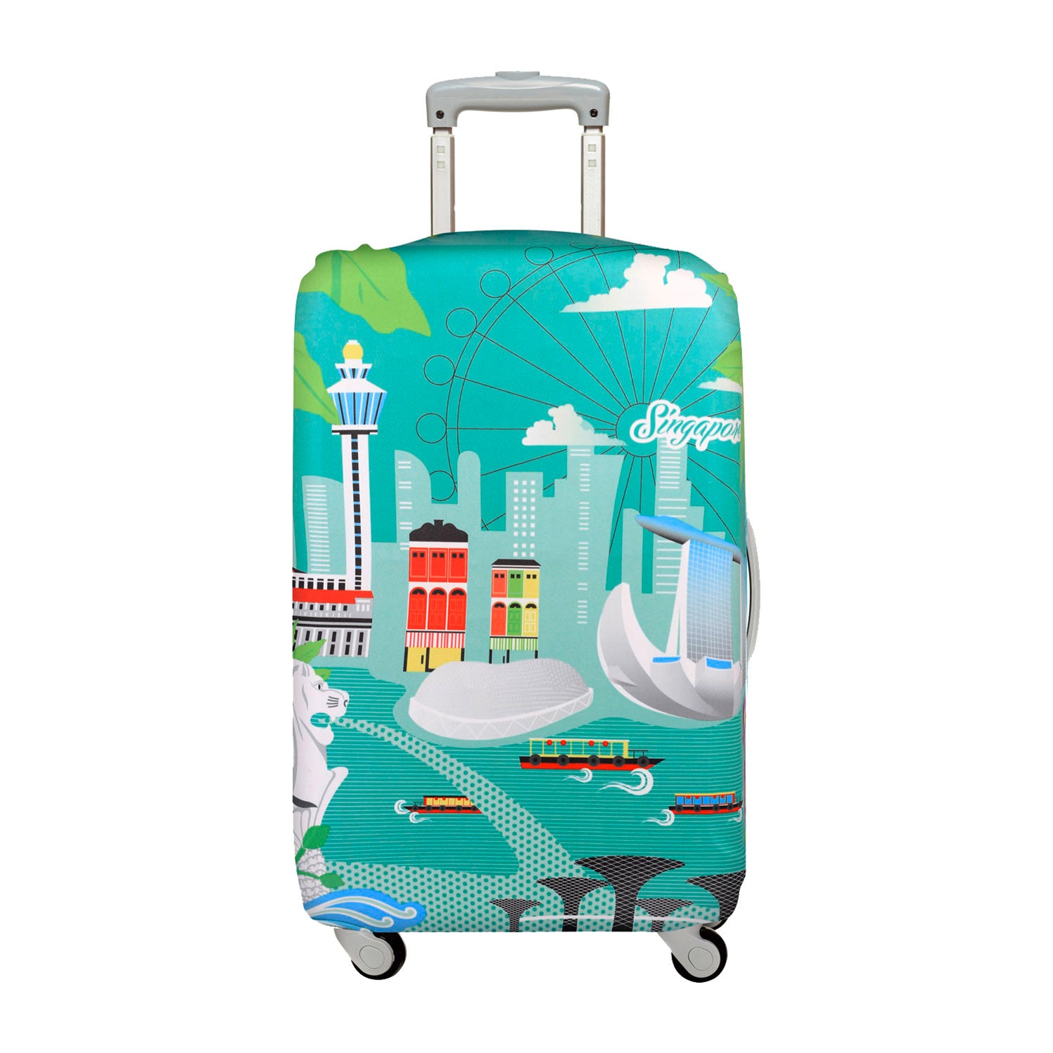 LOQI Urban Medium Luggage Cover