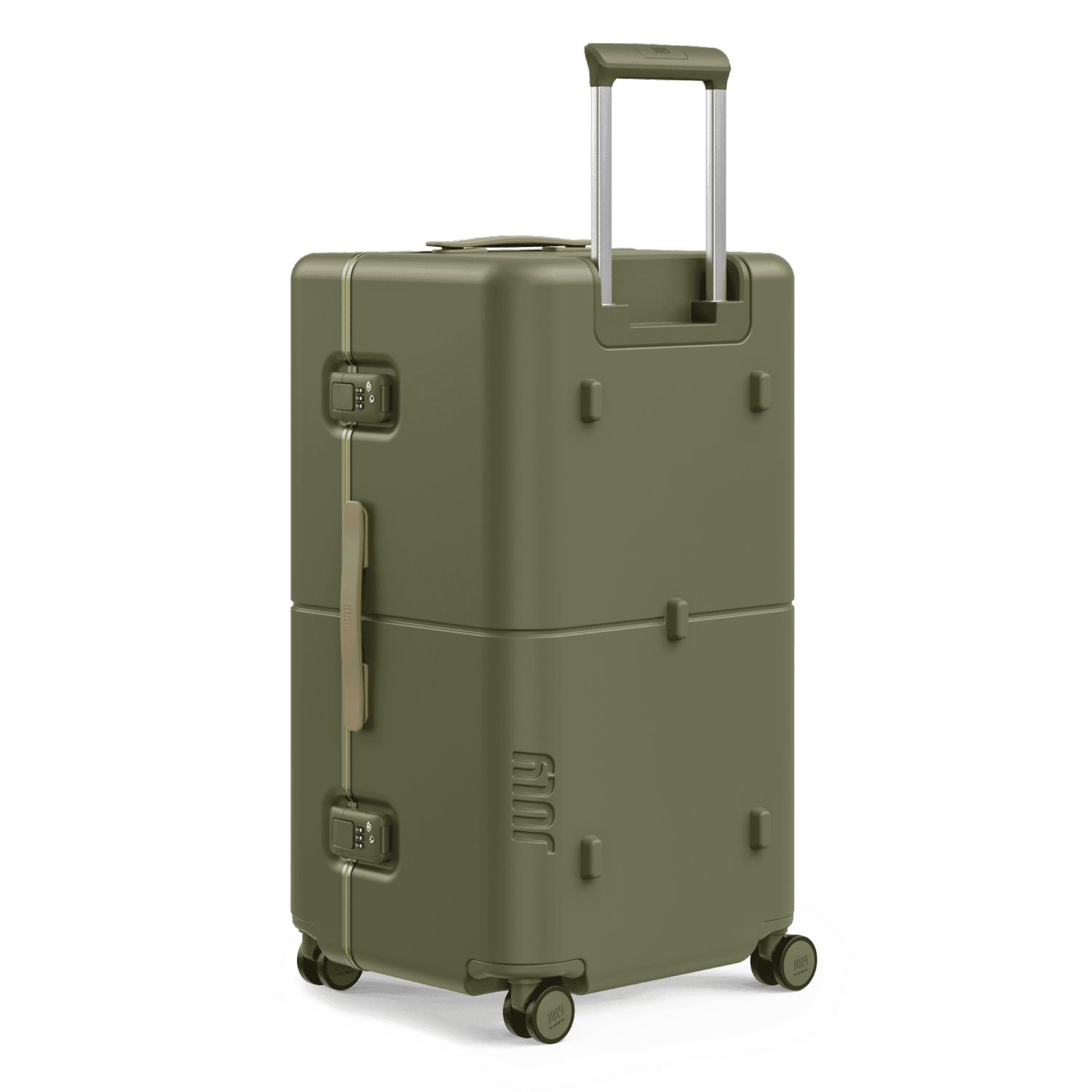 July Checked Trunk Polycarbonate Frame 28" Luggage (SA)