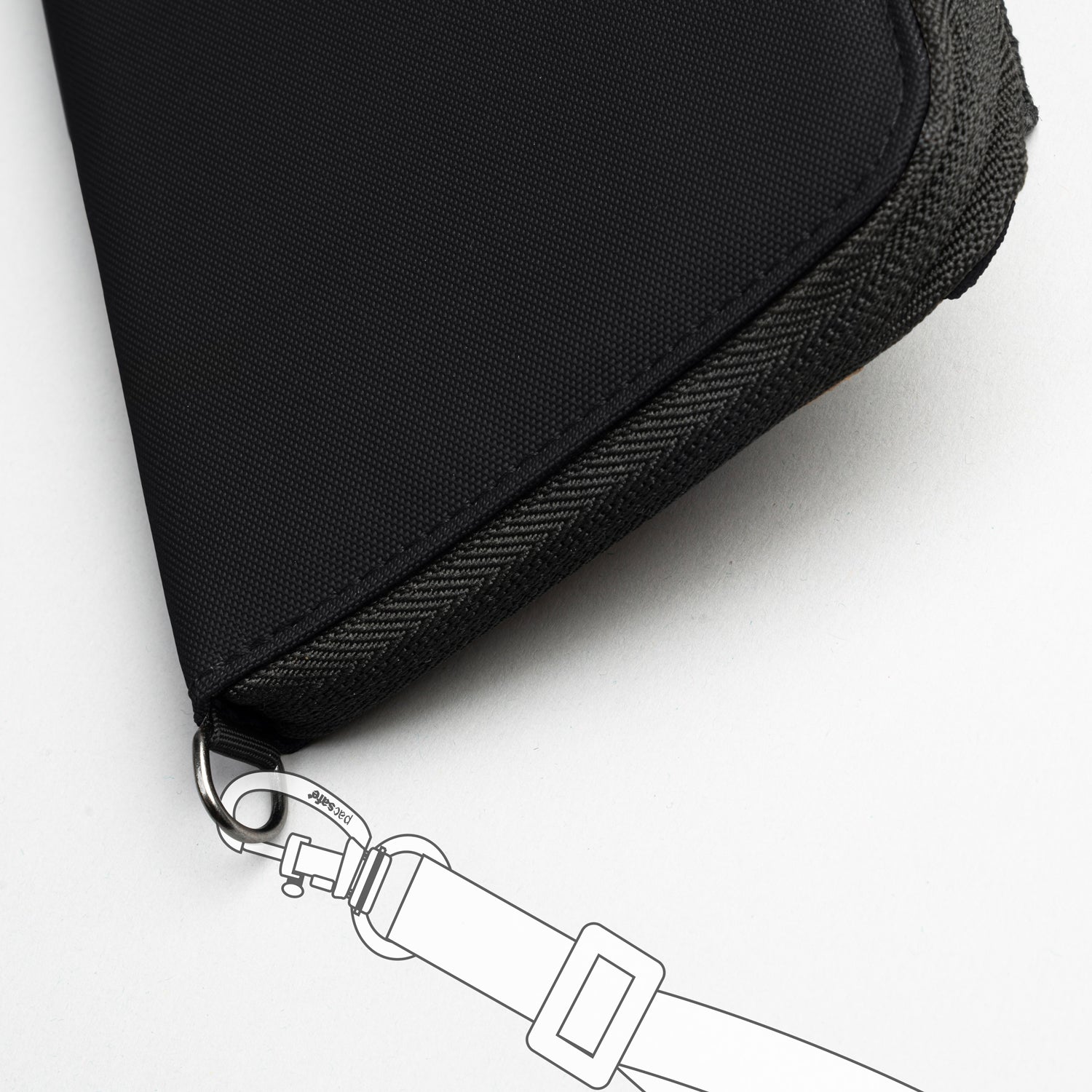 Pacsafe RFIDsafe RFID Blocking Zip Around Wallet (SA)