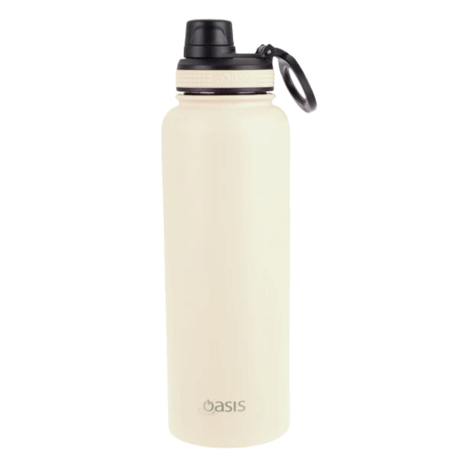 Oasis Stainless Steel Insulated Sports Water Bottle with Screw Cap 1.1L