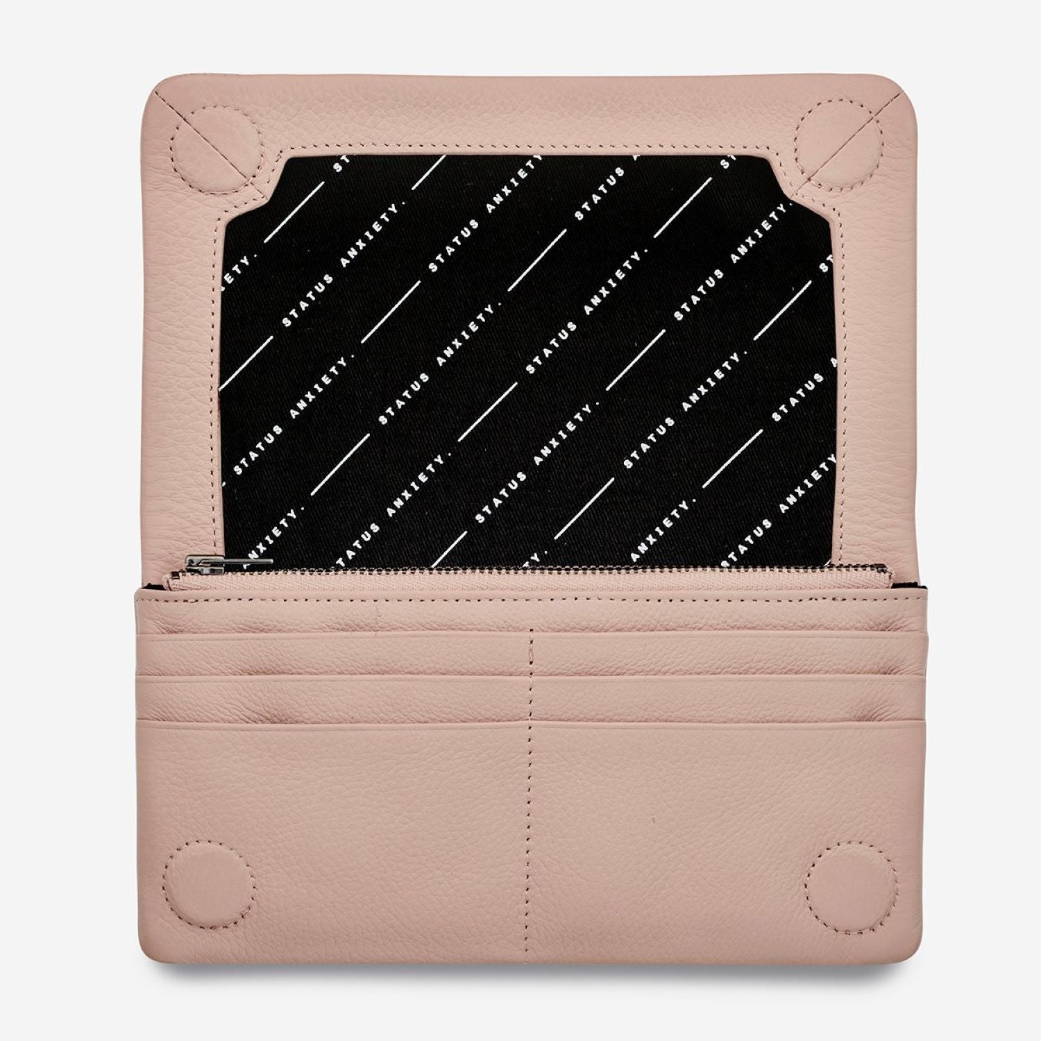 Status Anxiety Some Type Of Love Italian Leather Wallet