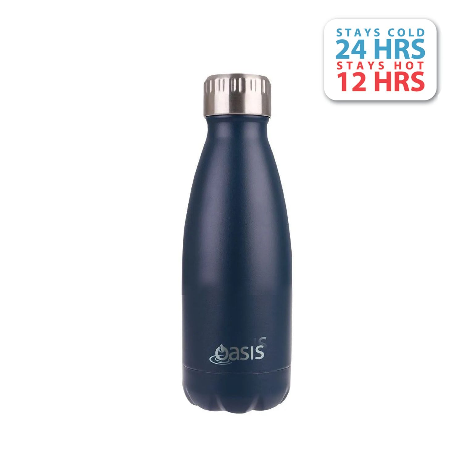 Oasis Stainless Steel Insulated Water Bottle 350ML (Plain) | Gifts & Lifestyle, Insulated Water Bottles, Travel Accessories, Water Bottles | Oasis Bottles-6