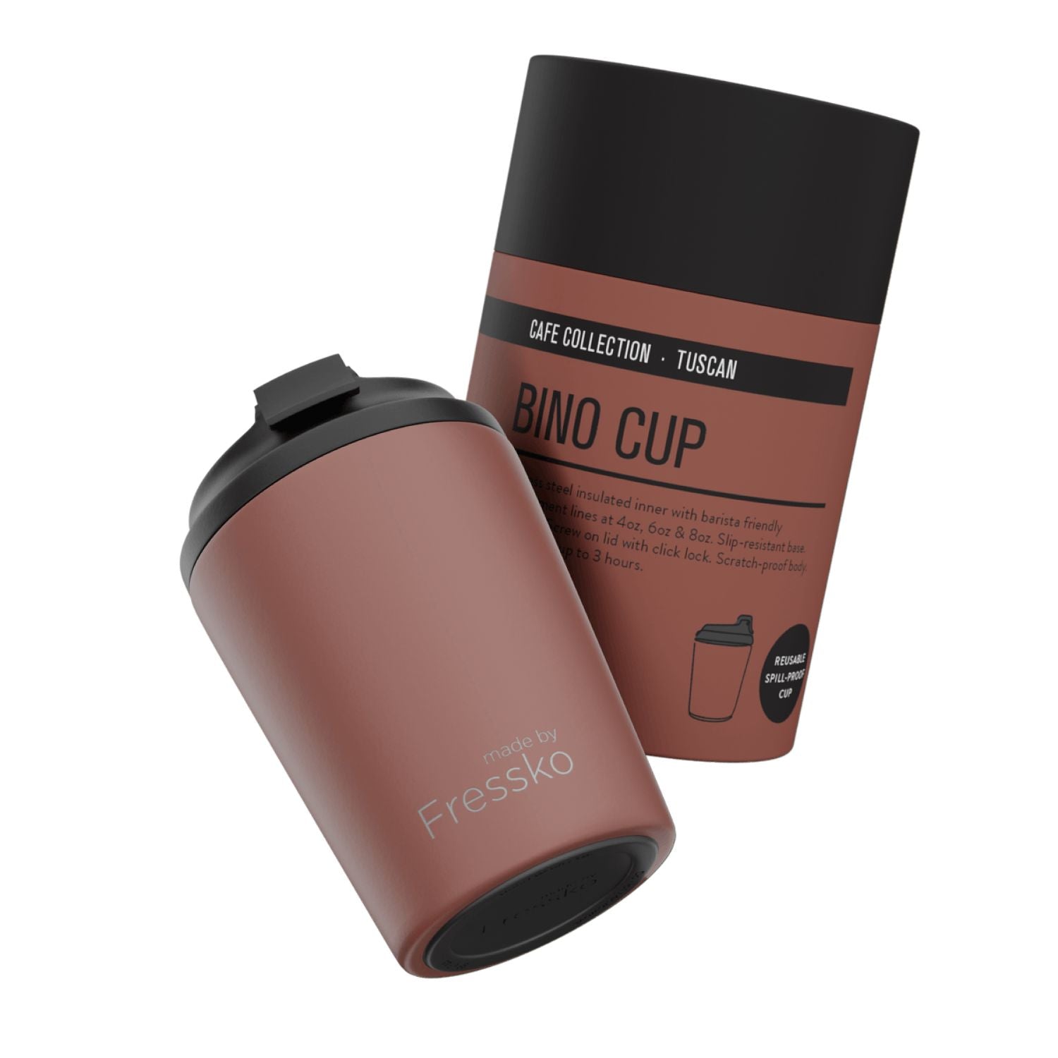 Made By Fressko Bino 8oz Insulated Stainless Steel Cup