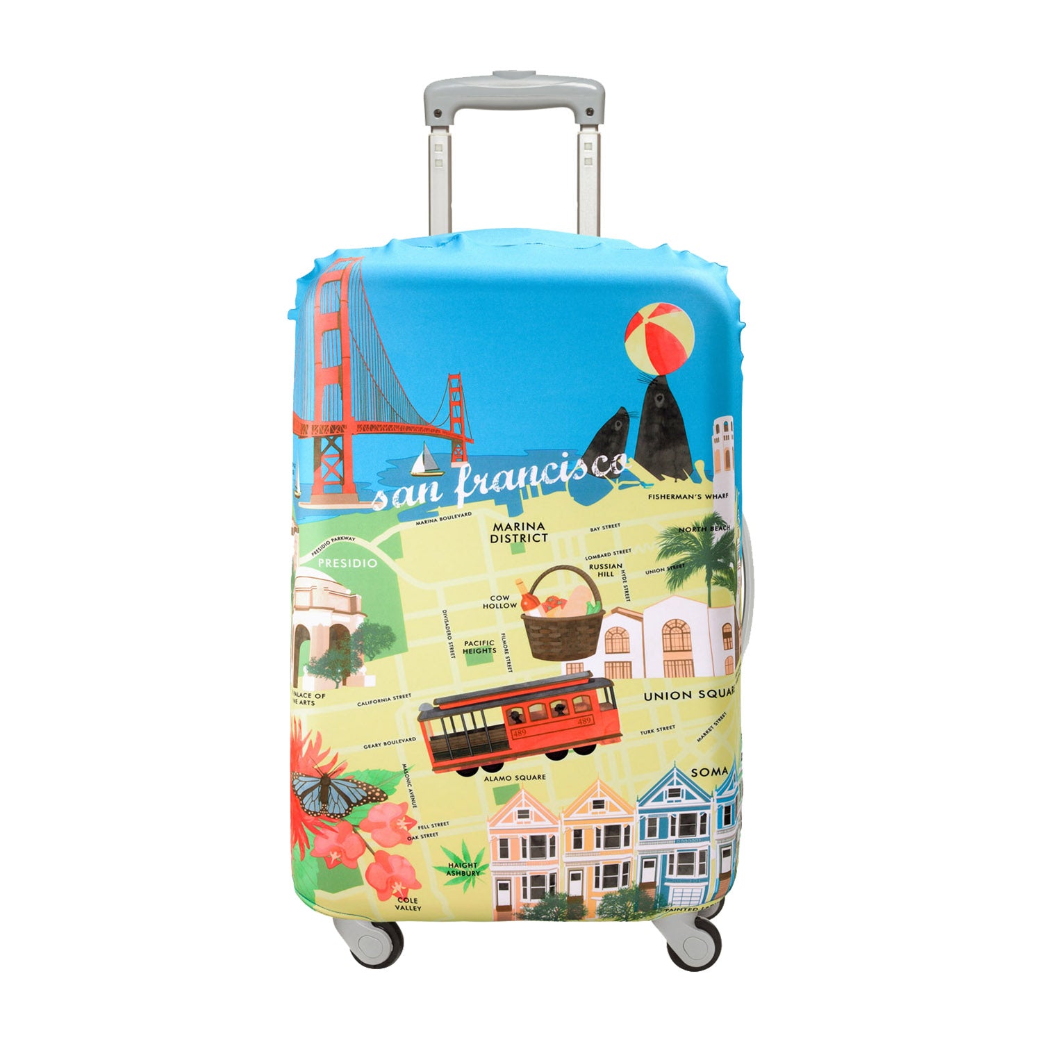 LOQI Urban Medium Luggage Cover