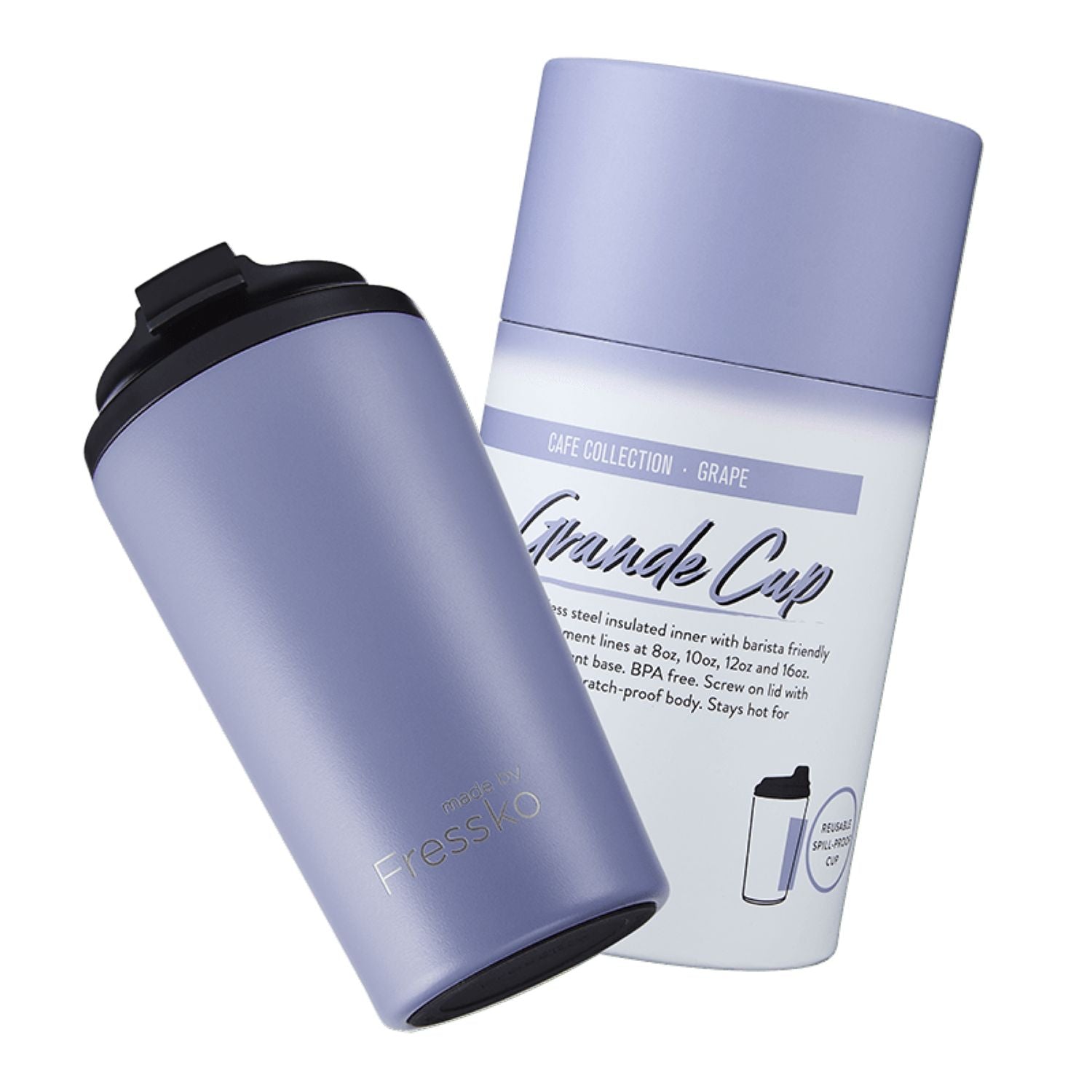 Made By Fressko Grande 16oz Insulated Stainless Steel Cup