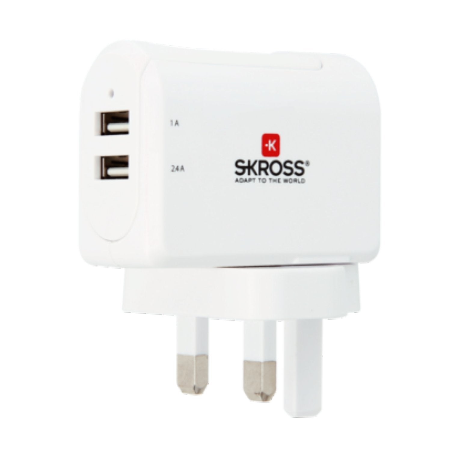 Skross UK 2 Port USB Charger (3.4A) | Skross